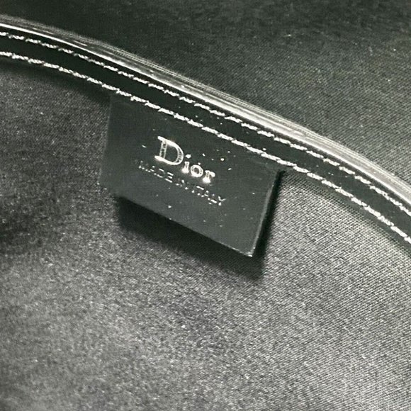 DIOR HOMME BEE MOTION Backpack Backpack Canvas/Leather Black - Picture 12 of 15